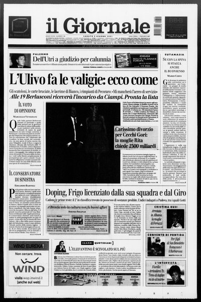 Il giornale : quotidiano del mattino